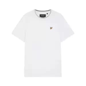 Lyle and Scott Ringer T-Shirt - White