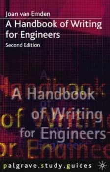 A Handbook of Writing for Engineers by Joan Van Emden Paperback