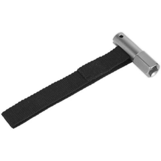 Loops 1/2" Sq Drive Oil Filter Strap Wrench - 120mm Diameter Capacity - Nylon Strap Multi
