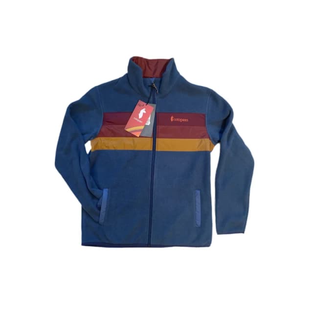 Teca Fleece Full-Zip Hoodie Cotopaxi Bleu Male XL