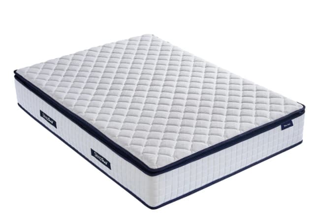 SleepSoul Bliss Memory Pocket 1500 Pillowtop 3ft Single Mattress in a Box