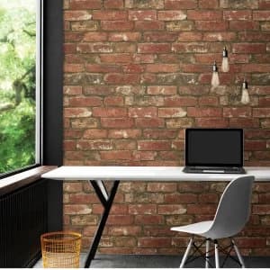 Fine Decor Fine Decor Newport Brick Peel and Stick Wallpaper