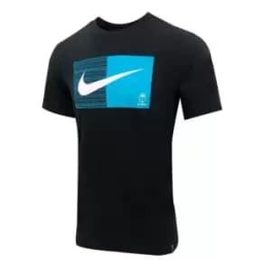 Nike Fiji 22/23 Logo T-Shirt Mens - Black