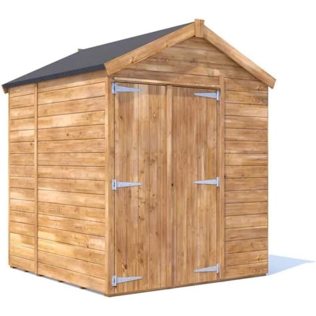 Dunster House Wooden Shed 1.8 X 1.8M 15mm Walls Outdoor Garden Storage Apex Roof Overlord Modular