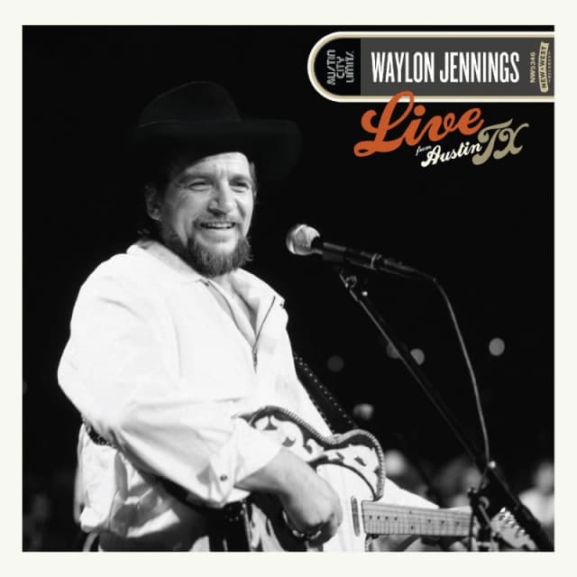 Waylon Jennings Live From Austin TX '84 Orange (Cassette)