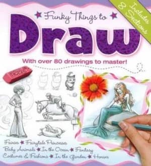 Funky Things to Draw by Hinkler Books Pty Ltd Hardback