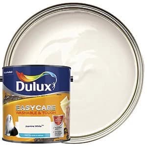 Dulux Easycare Washable & Tough Jasmine White Matt Emulsion Paint 2.5L