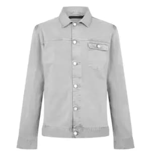 French Connection Zip Through Bomber - Blue