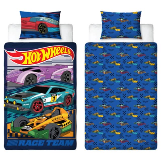 Hot Wheels Motorway Single Duvet Cover Set