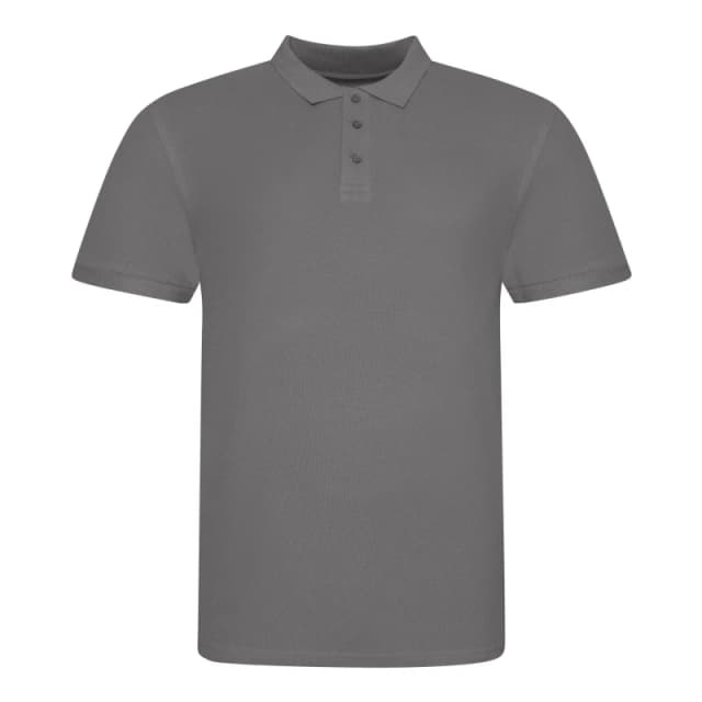 AWDis AWDis Men Just Polos The 100 Polo Shirt in Charcoal Size: Small Charcoal S Male 5059444798054