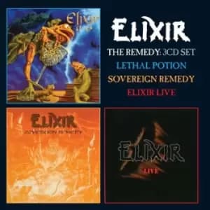 Elixir - The Remedy: Lethal Potion/Sovereign Remedy/Elixir Live CD Album - Used