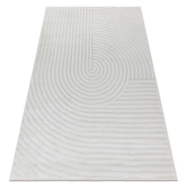 RugsX Carpet Balance 1921 Cream - Geometric, Structural, Glamour 80X150 Cm