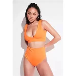 I Saw It First Orange High Waisted Fuller Brief - Orange