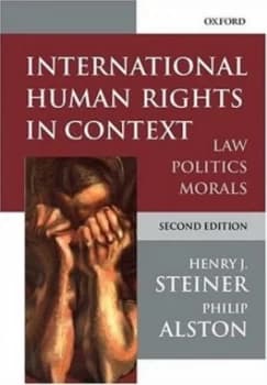International Human Rights in Context by Henry J Steiner and Philip Alston Paperback