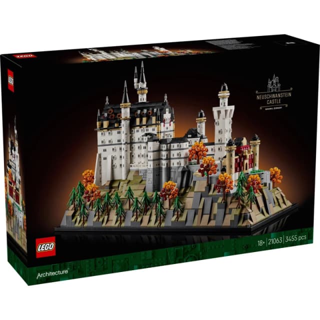 LEGO Architecture LEGO Architecture Neuschwanstein Castle - LEGO Architecture Male TC73601