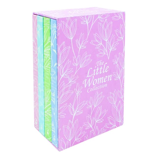 The Little Women 4 Hardback Book Collection(Little Women, Jo's Boys, Little Men, Good Wives) Louisa May Alcott Books