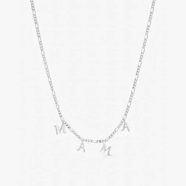 Inicio Sterling Silver Plated Mama Necklace - Gift Pouch Bangles One Size Silver 40893611000