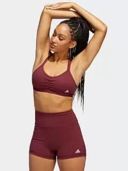 adidas Yoga Essentials Light-support Bra, Blue Size XL Women