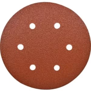 Kennedy 150MM Hook-N-Loop Backed Sanding Discs 6H P40- you get 5