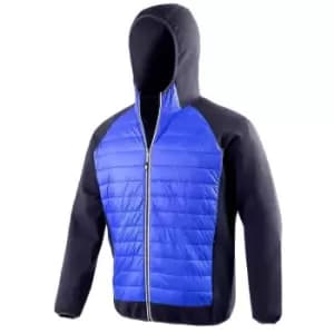 Spiro Mens Zero Gravity Showerproof Quick Dry Jacket (3XL) (Royal Blue/Navy)