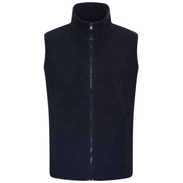 PRO RTX Mens Fleece Gilet in Navy Size: XS Navy Male XS