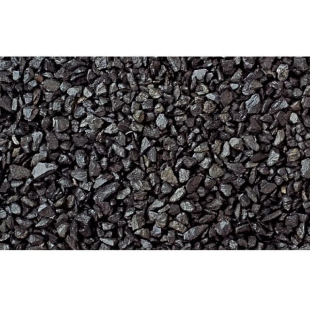 Buttercup Farm 14mm - Charcoal Black Stone Chippings Premium Aggregate BulkBag 850 Kg Black Unisex