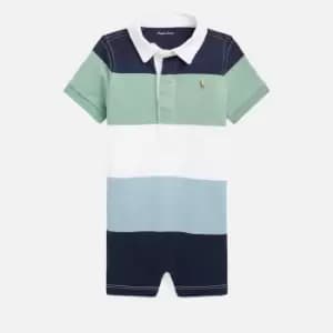 Polo Ralph Lauren Baby Boys' Cotton Livesaver Romper - 12 Months