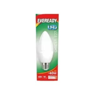 LED Candle 40W 480lm E27 - S14324 - Eveready