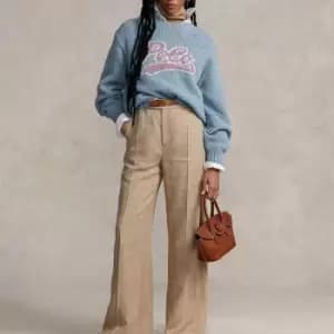 Polo Ralph Lauren Logo Intarsia-Knit Jumper - L