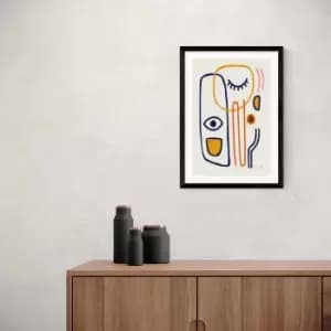 East End Prints Feel Good Print MultiColoured