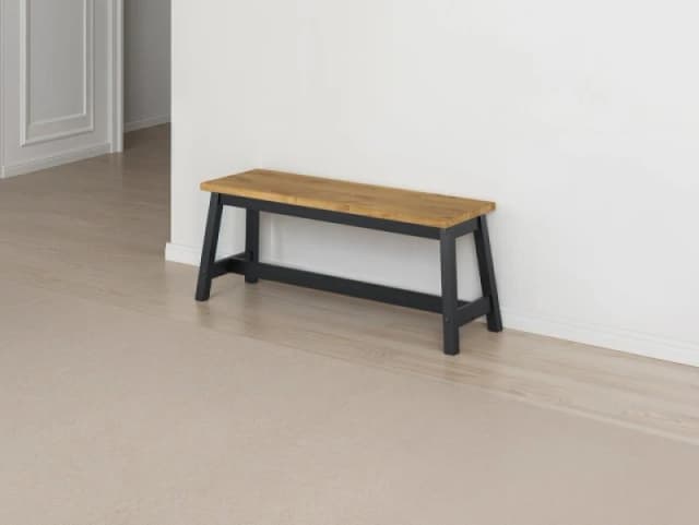 Core Corona Black Edge Large Dining Bench