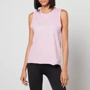 P.E Nation Shuffle Logo-Print Organic Cotton Tank Top - M