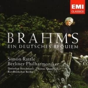 German Requiem A Berliner Philharmoniker by Sir Simon Rattle CD Album