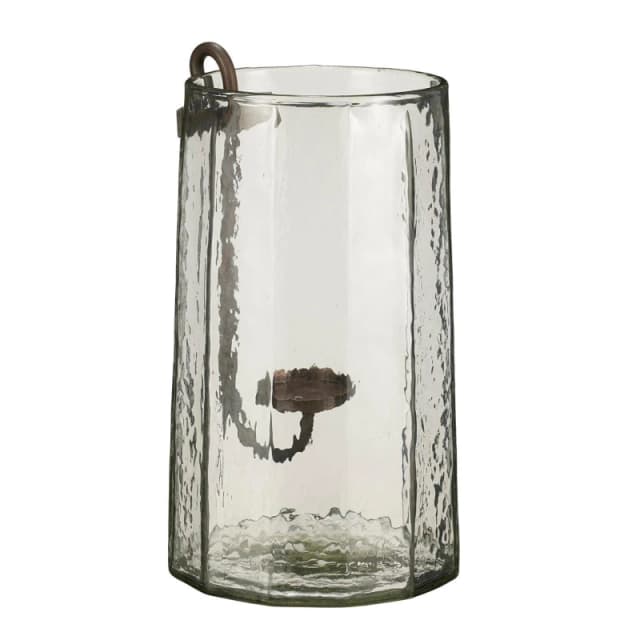 Mica Cynthia hurricane light with candleholder glass 34x20.5cm unisex 34x20.5cm