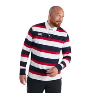 Canterbury Long Sleeved Retro Striped Jersey - Red