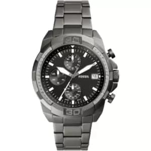 Mens Fossil Bronson Chronograph Smoke Watch