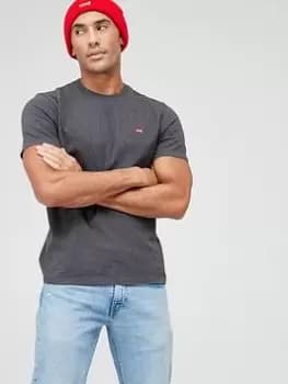 Levis Original House Mark Logo T-Shirt - Grey, Size S, Men