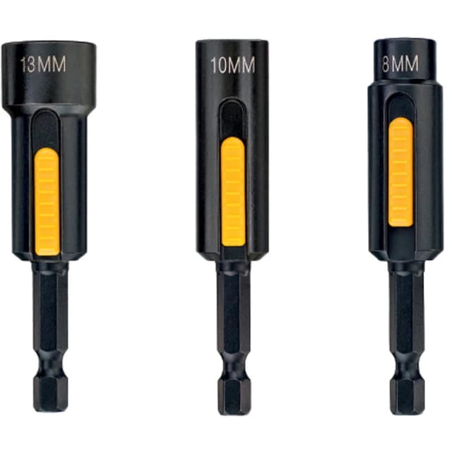 DEWALT DT7460-QZ Impact Rated ir Cleanable Nut Driver 8 10 13mm Socket Wrench - DEWALT 5035048085776