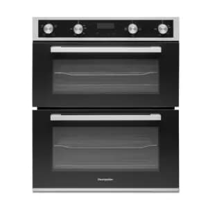 Montpellier DO3550UB Built Under 72cm Double Electric Fan Oven - Black