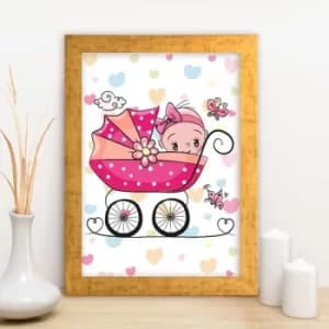 AC579135598 Multicolor Decorative Framed MDF Painting