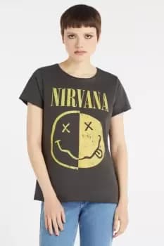 Nirvana - Spliced Smiley Tee