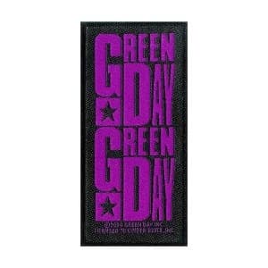 Green Day - Purple Logo Standard Patch
