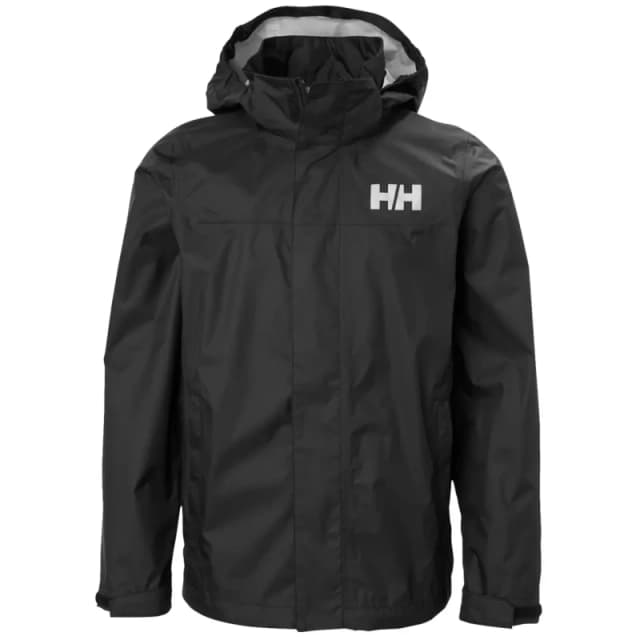 Waterproof jacket for children Helly Hansen Loke 2.0 Noir Unisex 12 ans