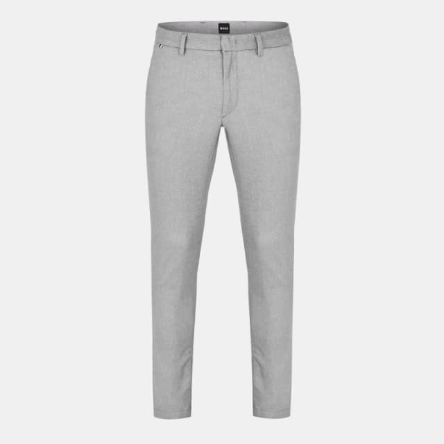 Boss Mens Tailored Trousers Grey male 40W R