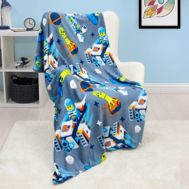 LEGO Lego Space Fleece Blanket Blankets One Size Multi 84779199000