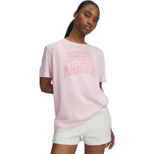 Under Armour UA Rival OS Tee Ld63 Prime Pink female 8 (XS)