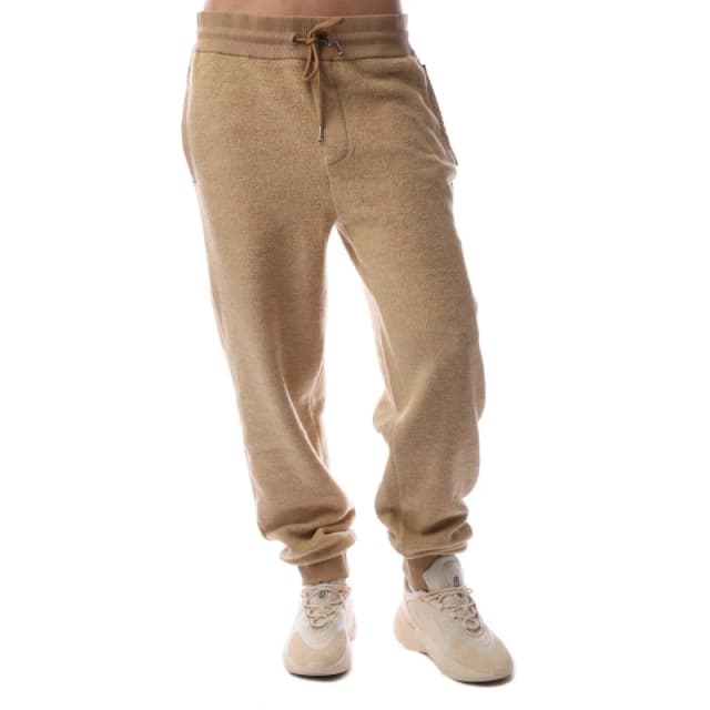 Boss Mens Cuffed Fleece Joggers Beige male XS