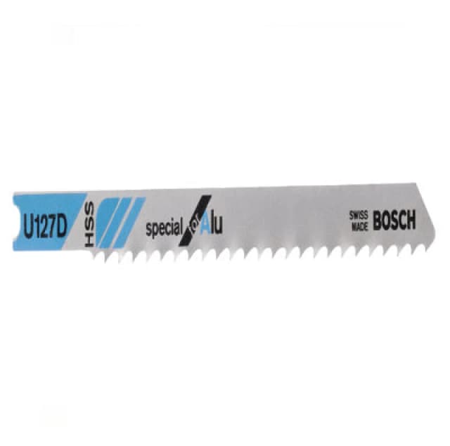 Bosch U127 D Metal Cutting Jigsaw Blades Pack Qty: Pack of 3