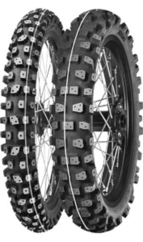 Mitas Terra Force-EX HT ( 90/90-21 TT 51M Dual Branding 3.00-21, Compound Ice, Front wheel, weiss ) Motorcycle tires
