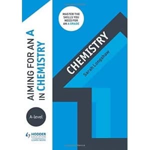 Aiming for an A in A-level Chemistry Paperback / softback 2018